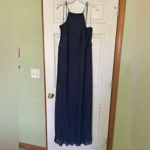 David’s Bridal Pleated Bridesmaid Wedding Dress